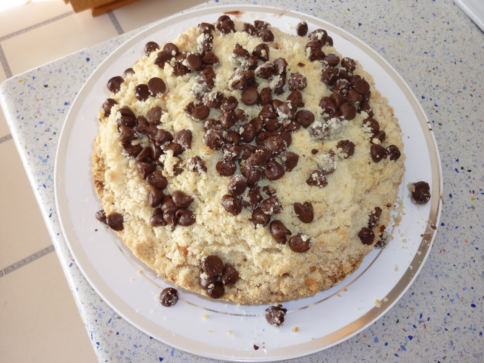 The Yellow Apron Chocolate Chip Coffee Cake